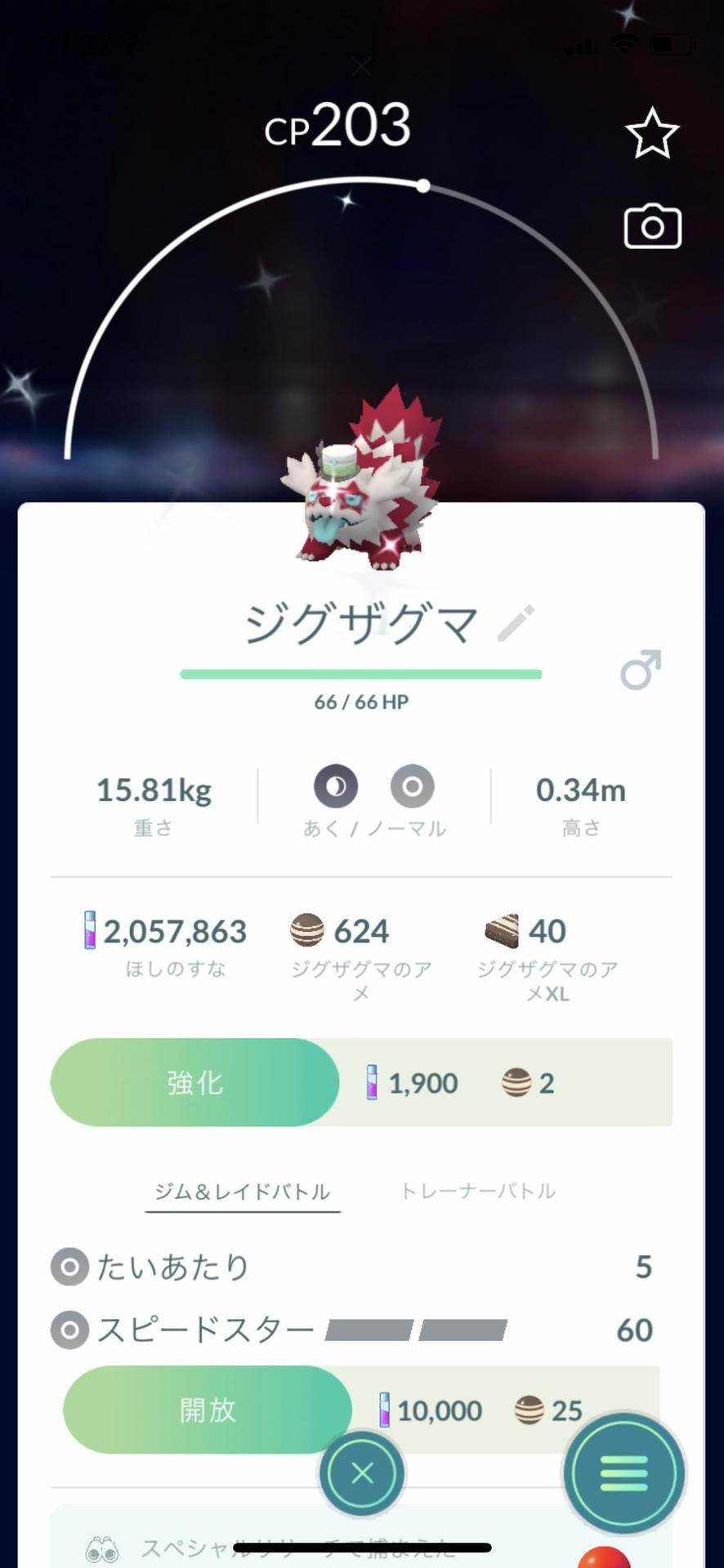 ポケモンgo 進化できないジグザグマで色違い引いたwwww ポケモンgo攻略まとめ速報