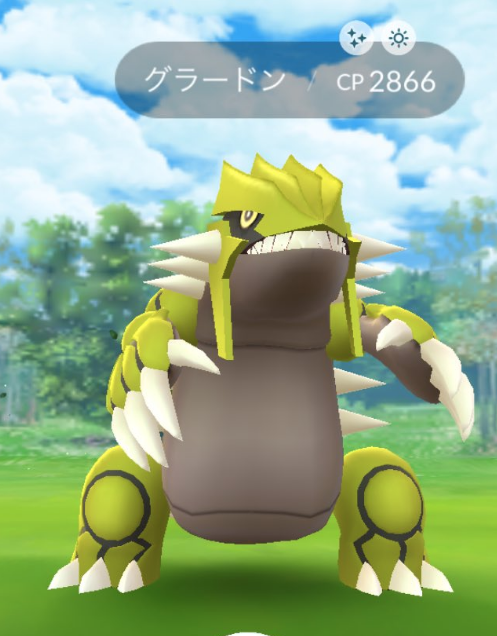 【ポケモンGO】グラードン色100取れたとしても、だんがいのつるぎないのか・・・