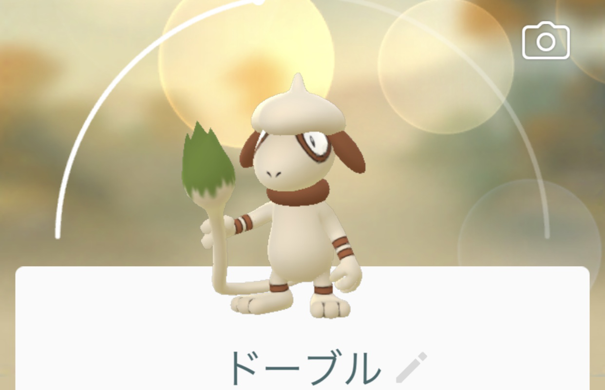 ポケモンgo ドーブルってコメットパンチ持ってるんだな