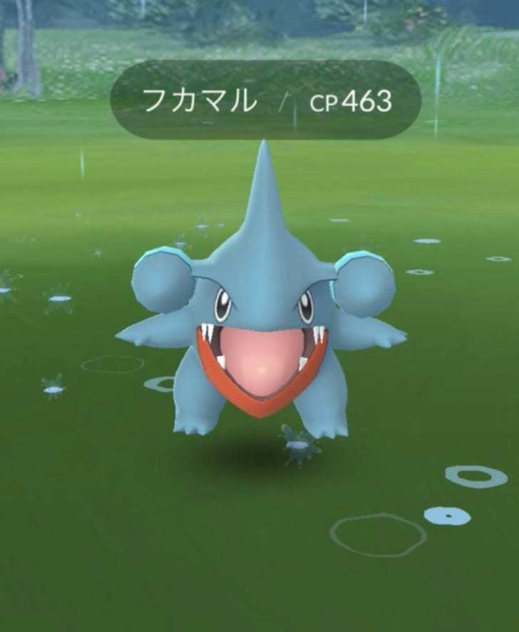 フカマル 大阪 ポケモンgo フカマルの種族値と覚える技